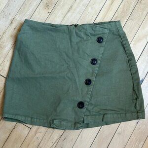 Heritage Skirt | Olive Green Skirt | Green Skirt